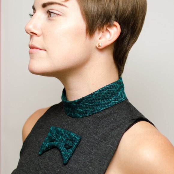 Grey Cocktail Dress - Picture 2 of 3